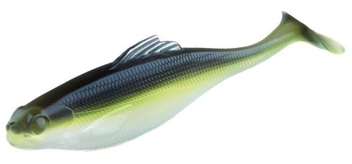 Виброхвосты съедоб. искусст. LJ Pro Series ROACH PADDLE TAIL 5.0in (12.70)/G02 4шт.