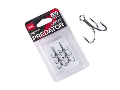 Крючки-тройники Lucky John PREDATOR сер. LJH237 разм.010 6шт.