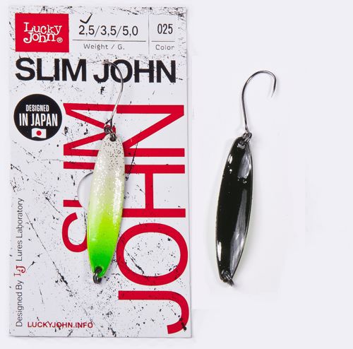 Блесна колеб. Lucky John SLIM JOHN длин.48мм/05.0г 025