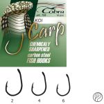 Крючки Cobra CARP KOI сер.708NSB разм.002 10шт.