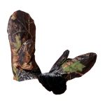 Варежки камуфированные меховые oxford лес