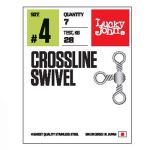 Вертлюги трехстор. LJ Pro Series CROSSLINE SWIVEL 010 10шт.