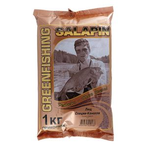 Прикормка зимняя GF Salapin ЛЕЩ СПЕЦИИ-КОНОПЛЯ 1кг