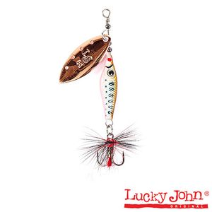Блесна вращающаяся Lucky John TRIAN BLADE LONG 09.0г 006