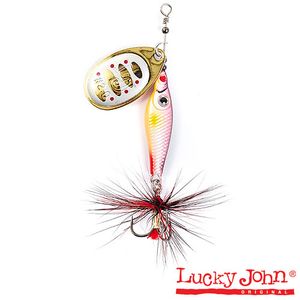 Блесна вращающаяся Lucky John TRIAN BLADE ROUND 09.0г 002