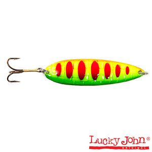 Блесна колеблющаяся Lucky John CROCO SPOON 22.0г 018