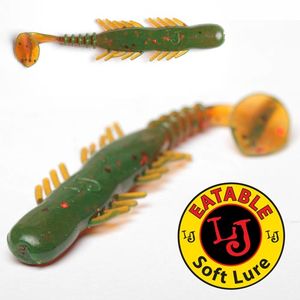 Виброхвосты съедобные искусственные LJ Pro Series BUGSY SHAD 07.20/085 7шт.