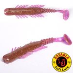 Виброхвосты съедобные искусственные LJ Pro Series BUGSY SHAD 07.20/S13 7шт.