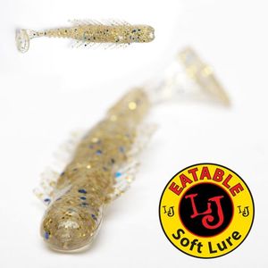 Виброхвосты съедобные искусственные LJ Pro Series BUGSY SHAD 10.00/CA35 5шт.
