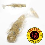 Виброхвосты съедобные искусственные LJ Pro Series BUGSY SHAD 10.00/CA35 5шт.
