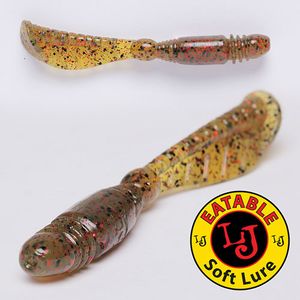 Виброхвосты съедобные искусственные LJ Pro Series TIG TAIL 07.10/PA03 7шт.