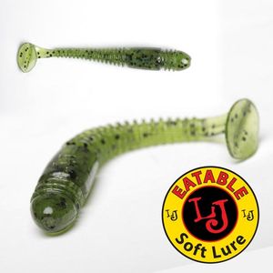 Виброхвосты съедобные искусственные LJ Pro Series TIOGA 06.20/PA01 9шт.