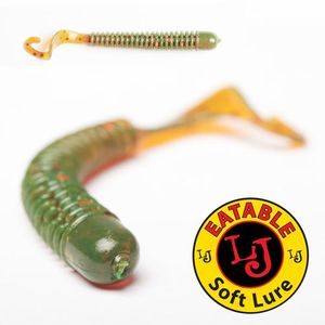 Твистеры съедобные искусственные LJ Pro Series BALLIST 06.30/PA16 10шт.