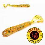 Твистеры съедобные искусственные LJ Pro Series BALLIST 06.30/PA19 10шт.