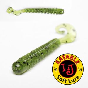 Твистеры съедобные искусственные LJ Pro Series BALLIST 08.40/PA01 8шт.