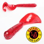 Твистеры съедобные искусственные LJ Pro Series CHUNK TAIL 07.50/PA06 7шт.