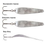 Блесна вертикальная зимняя Salmo LJ Model B 350 c тр.Kamasan S