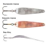 Блесна вертикальная зимняя Salmo LJ Model B 345 c тр.Kamasan CS