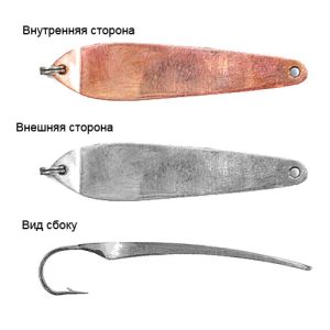 Блесна вертикальная зимняя Salmo LJ Model A 150 c впаян.кр.Kamasan CS