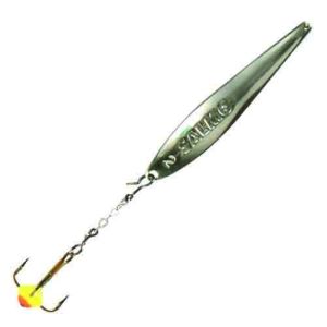 Блесна вертикальная зимняя Lucky John S-2-Z с цеп. и тр. 04.0г S   Salmo