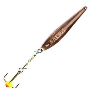 Блесна вертикальная зимняя Lucky John S-2-Z с цеп. и тр. 04.0г C   Salmo