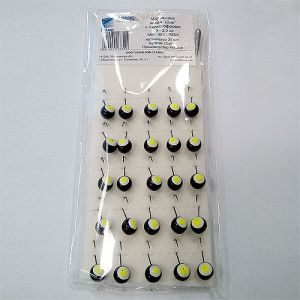 Мормышки свинцовые ШАР черн. с люмин. диам.07.0 набор