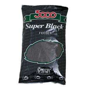 Прикормка Sensas 3000 Super BLACK Feeder 1кг