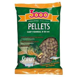Пеллетс Sensas 3000 CARP Fishmeal 8мм 0.7кг