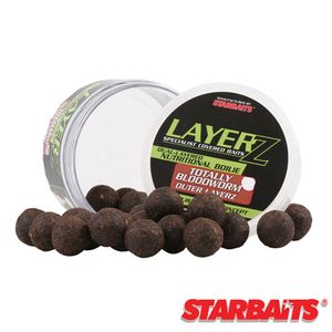 Бойли тонущие Starbaits Performance Concept LAYERZ Coated Hook Bloodworm 18мм 0.1кг