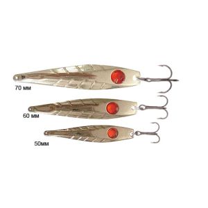 Блесна вертикальная зимняя Lucky John FIN MODEL B с тр. 02.0г S   Salmo