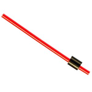 Сторожок силиконовый красн. 12см/тест 6,0/d 5/2