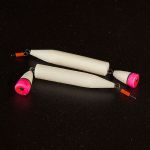 Поплавок зимний ТОЧЕНЫЙ ДВОЙНОЙ бел. бол. Горизонт