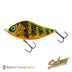 Воблер плавающий джеркбейт Salmo SLIDER F 05/GFP
