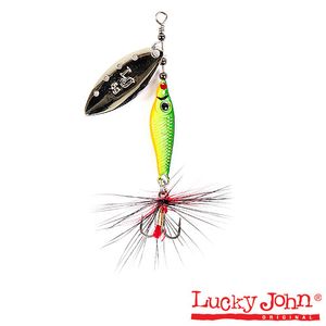 Блесна вращающаяся Lucky John TRIAN BLADE LONG 06.0г 008
