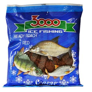 Прикормка зимний готовая Sensas 3000 ROACH RED 0.5кг