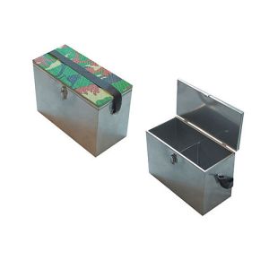 Ящик рыболовный нержавеющая сталь 40х19х29см