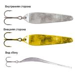 Блесна вертикальная зимняя Salmo LJ Model B 350 c тр.Kamasan SG