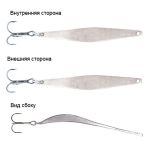 Блесна вертикальная зимняя Salmo LJ Model O 340 c тр.Kamasan S