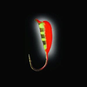 Мормышка вольфрамовая Salmo НИМФА с петел. и люминофор. 050/R