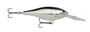 Воблер плавающий Rapala Shad Rap ALB 50 мм