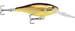 Воблер плавающий Rapala Shad Rap GALB 50 мм