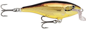 Воблер плавающий Rapala Shallow Shad Rap GALB 50 мм