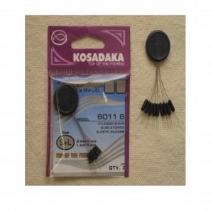 Силиконовый стопор Kosadaka Цилиндр (2 х 9шт.)