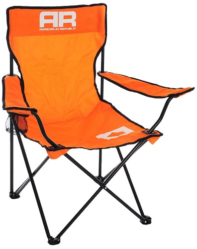 Складной стул Adrenalin Republic Mac Tag Jr. Orange (подлокотники, держатель стакана)