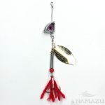 Блесна вращ. Namazu Al-Strasa, вес 21 г, цвет 02 (латунь)/200/