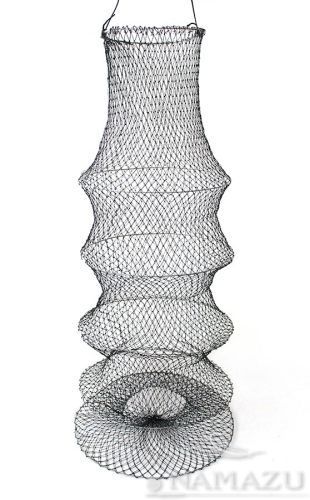 Садок Namazu круглый (восьмерка), трос, 5 колец/100/