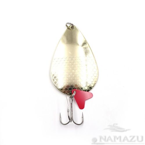 Блесна колеб. Namazu Outland, вес 45 г, цвет 02 (латунь)/200/