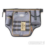 Сумка рыболовная поясная "СЛЕДОПЫТ" Fishing Belt Bag Light, 44х35х6 см, цв. серый + 1 коробка LUNO 2