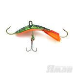 Балансир "ЯМАН" Попугай, размер 4 см, вес 8 гр., цв. 09, на блистере