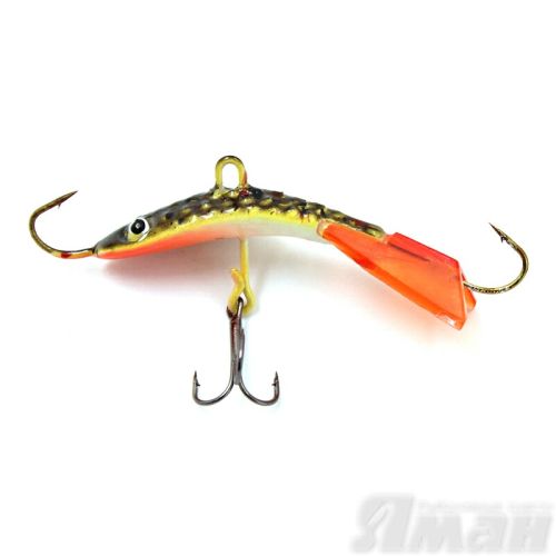 Балансир \"ЯМАН\" Попугай, размер 4 см, вес 8 гр., цв. 14, на блистере